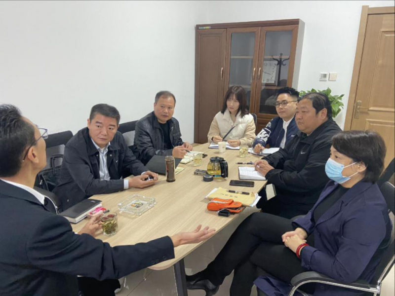 筑牢安全防線，沖刺年度目標--集團公司領導到泰弘公司、榮弘公司 檢查指導工作